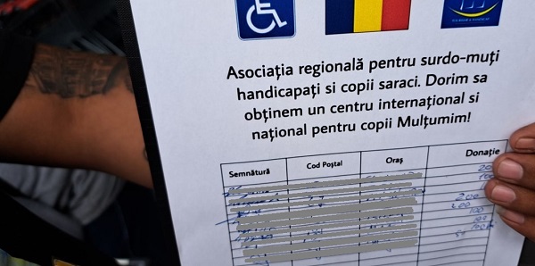 Atenție cui oferiți donații! Tinere depistate de polițiștii locali din Timișoara, strângând fonduri pentru o asociație suspectă și fără a deține vreun aviz