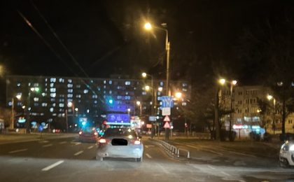 Amendat pentru că făcea drifturi cu autoturismul în parcarea Stadionului Dan Păltinișanu