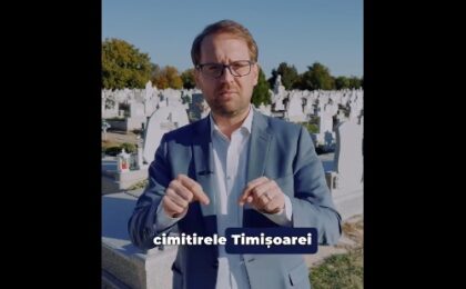 Fritz: "Am găsit în Cimitirul din Buziașului locuri de veci pregătite să fie vândute ilegal pe mii de euro" VIDEO