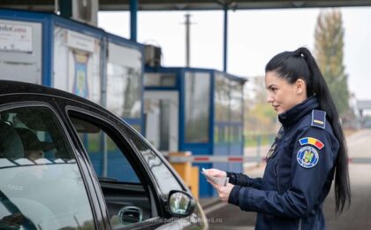 Cetățean rus prins la PTF Foeni cu permis de conducere fals