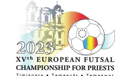 Campionatul European de Futsal pentru Preoți, ediția a XV-lea, la Timișoara. Participă echipe din 16 țări