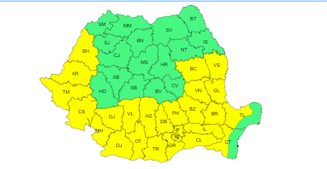 Valul de căldură se extinde