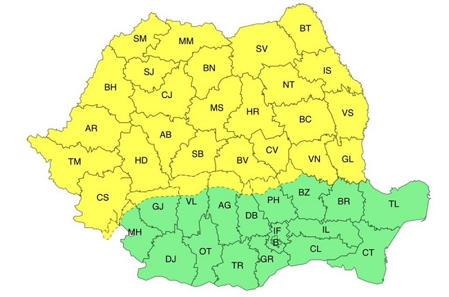 Cod galben de ger în județul Timiș. Recomandări pentru populație 1 Cod galben de ger în județul Timiș. Recomandări pentru populație