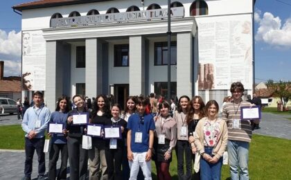 A plouat cu premii pentru elevii din Timișoara, la Olimpiada de Limba și Literatura Germană Maternă