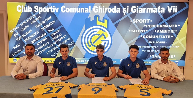 Ghiroda a transferat trei jucători 1 Ghiroda a transferat trei jucători