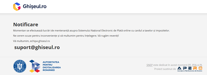 Ghiseul.ro nu funcționează pentru a doua zi la rând 1 Ghiseul.ro nu funcționează pentru a doua zi la rând