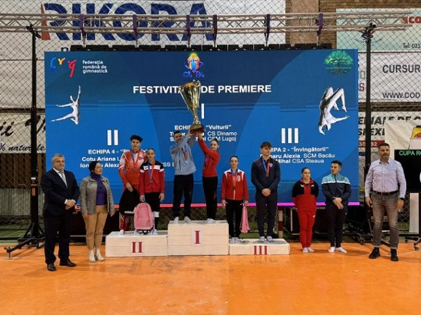 Aniela Tudor (Dinamo) şi Rafael Szabo (CSM Lugoj) au câştigat prima ediţie a Cupei României la gimnastică artistică în noul format 1 Aniela Tudor (Dinamo) şi Rafael Szabo (CSM Lugoj) au câştigat prima ediţie a Cupei României la gimnastică artistică în noul format