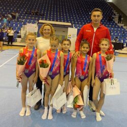 Gimnastele de la CSŞ 1 Timişoara, vicecampioane naţionale! Foto