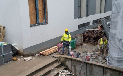 Primăria Timișoara a transmis că au fost reluate lucrările la Școala Gimnazială nr. 30