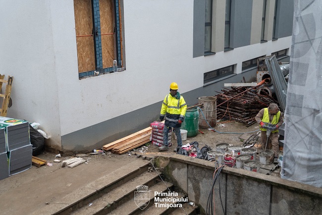 Primăria Timișoara a transmis că au fost reluate lucrările la Școala Gimnazială nr. 30