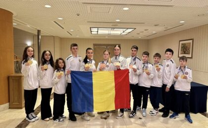 Salbă de medalii pentru Golden Karate Timișoara, la Campionatul Mondial de Karate
