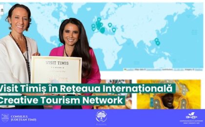 Visit Timiș a devenit membru oficial în una dintre cele mai importante rețele de promovare a turismului global, alături de destinații de renume precum Barcelona, Medellín, Braga sau Cannes