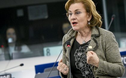 Maria Grapini solicită oficial sancţionarea Austriei pentru "palma" dată României