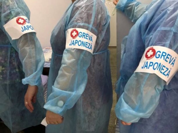 Grevă japoneză în plină pandemie, în spitalele din toată ţara