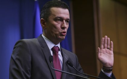 Sorin Grindeanu, noul președinte interimar al Camerei Deputaților