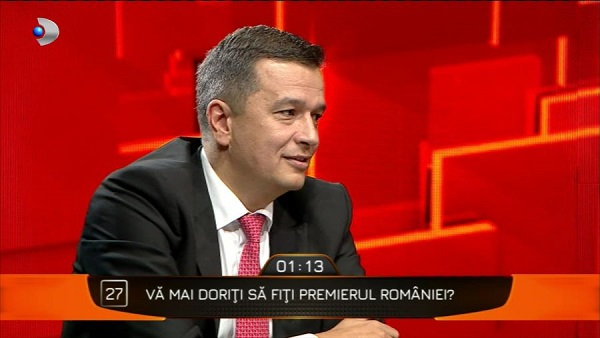 Sorin Grindeanu nu exclude să redevină premierul României. Condiţiile în care actualul ministru al Transporturilor ar accepta funcţia
