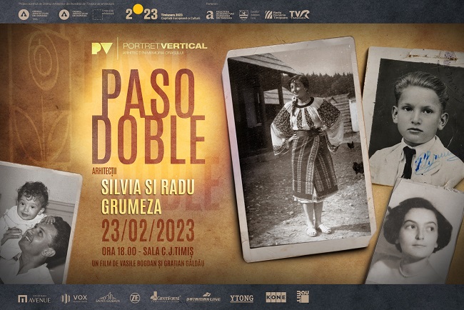 Seria filmelor dedicate personalităților arhitecturii timișorene: „Paso doble. Arhitecții Silvia și Radu Grumeza”