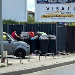Străzile Timișoarei s-au umplut de gunoaie: la Retim e grevă, dar nu oficial