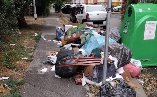 Foto! Un oraş plin de gunoaie... Sancțiuni de 1,5 milioane de lei, aplicate de polițiștii locali 1 Foto! Un oraş plin de gunoaie... Sancțiuni de 1,5 milioane de lei, aplicate de polițiștii locali