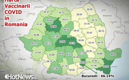 Vaccinare: Câți români s-au vaccinat în primul an al campaniei