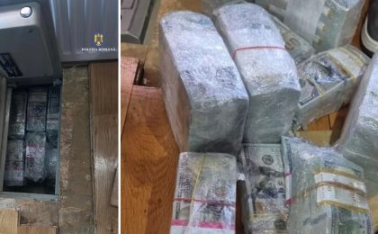 Aproximativ 1 milion de dolari, găsit într-un seif în podeaua locuinței lui Horațiu Potra 10 Aproximativ 1 milion de dolari, găsit într-un seif în podeaua locuinței lui Horațiu Potra