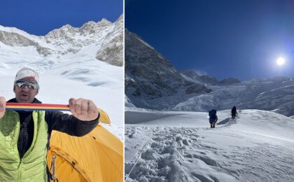 Horia Colibășanu încearcă o ascensiune pe Broad Peak (8051 m), cel de-al zecelea său vârf de peste 8000 de metri