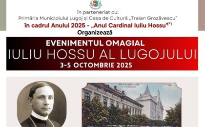 Cardinalul Iuliu Hossu, comemorat la Lugoj