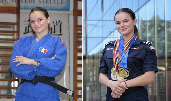 Iasmina Covaciu, o poliţistă din Timişoara, medaliată la Campionatul European de Judo al Polițiștilor
