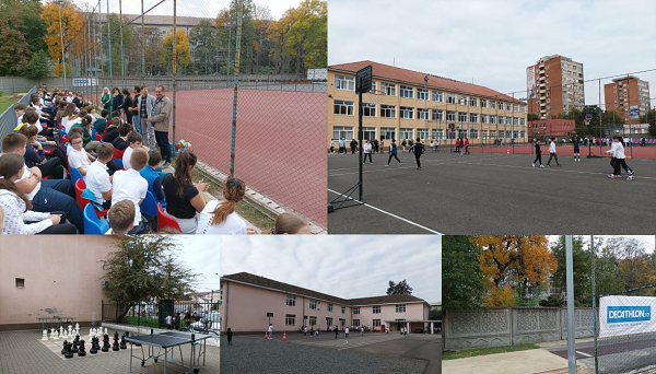 La Școala Gimnazială nr. 19 ”Avram Iancu” a avut loc prima inaugurare a Programului ”Sportul pentru toți” implementat în patru unități de învățământ din Timișoara