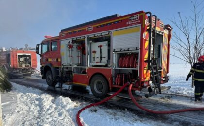 Explozie cu trei victime, la Poliția Rutieră Lugoj