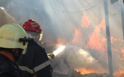 Două incendii în Timiș, în această dimineață 1 Incendiu la Bocșa, patru gospodării afectate