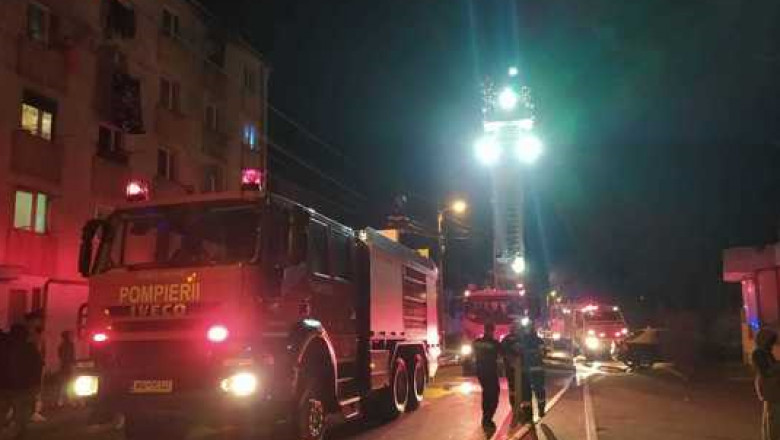 Incendiu violent în județul Timiș