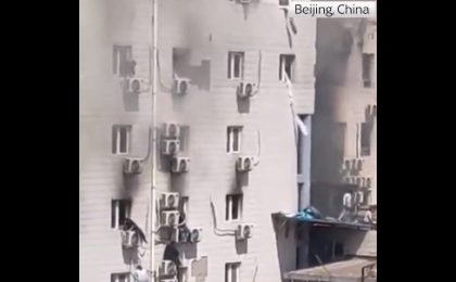Un incendiu la un spital din Beijing a provocat moartea a cel puțin 21 de persoane