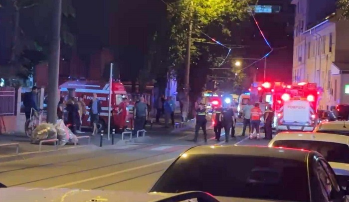 Incendiu la Spitalul de Copii din Timișoara, în sala de oxigen. Au intervenit 10 autospeciale de pompieri, 2 echipaje SMURD și 3 SAJ