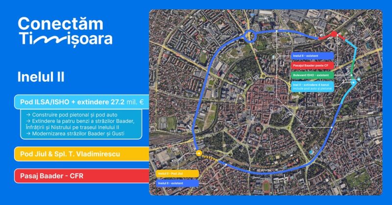 Primăria Timișoara vrea să depună proiectul Inelului 2 de circulaţie pentru finanțare europeană 1 Primăria Timișoara vrea să depună proiectul Inelului 2 de circulaţie pentru finanțare europeană