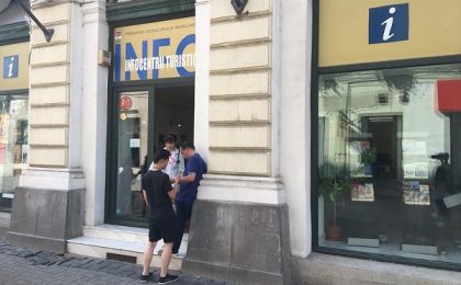 Infocentrul turistic se mută în clădirea Primăriei Vechi din Piața Libertății 20 Infocentrul turistic se mută în clădirea Primăriei Vechi din Piața Libertății