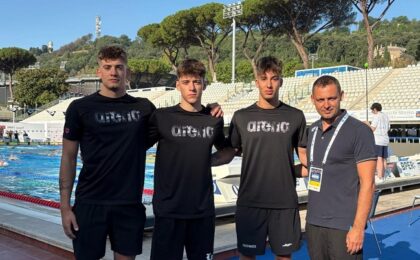 O experiență utilă la Foro Italico pentru trei înotători de la CSU Politehnica Timișoara
