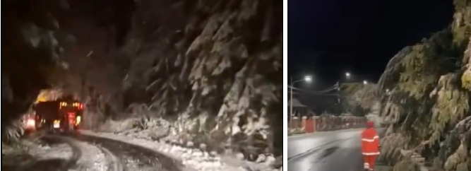 Intervenții pe drumurile naționale din vestul țării