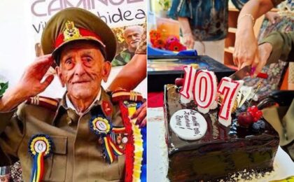 Colonelul (r.) Ion Vasile Banu a murit la 107 ani. Veteranul a fost decorat recent de președinte