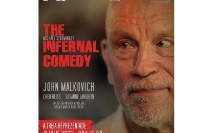 John Malkovich va juca în trei spectacole pe scena Teatrului Național Timișoara