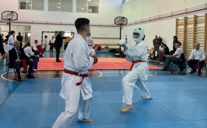 Beregsău Mare, gazda unui concurs de karate. Foto