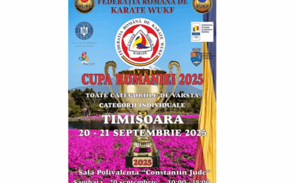 Cupa României de karate WUKF, gata de start