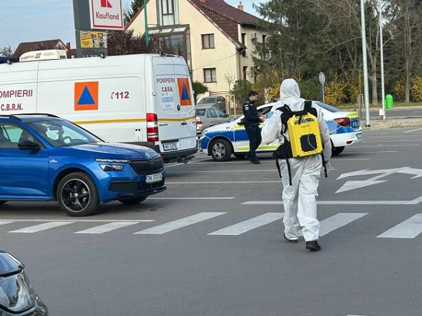 Un magazin Kaufland din Timișoara a fost evacuat din cauza unui miros suspect