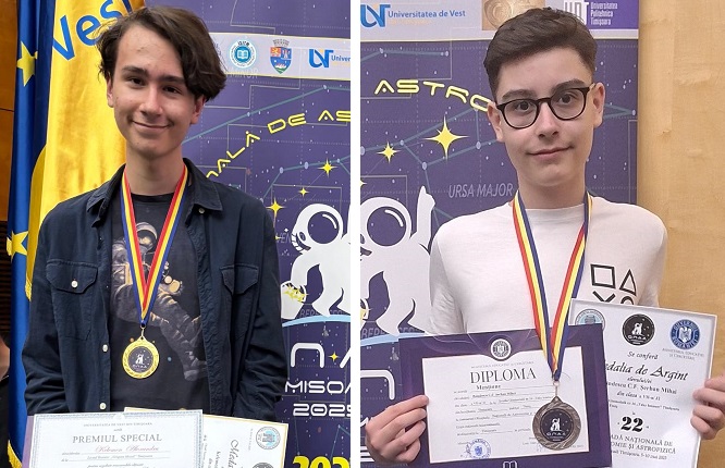 Doi elevi din Timișoara s-au calificat la Olimpiada Internațională de Astronomie și Astrofizică pentru juniori!