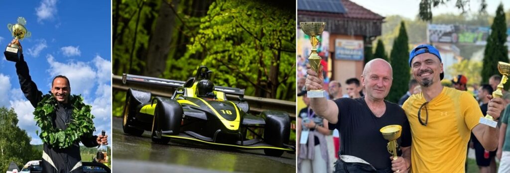 Campionatul Național de Viteză în Coastă. Piloții cluburilor Krepelka Motorsport și Pro Timiș s-au remarcat în etapa de la Reșița