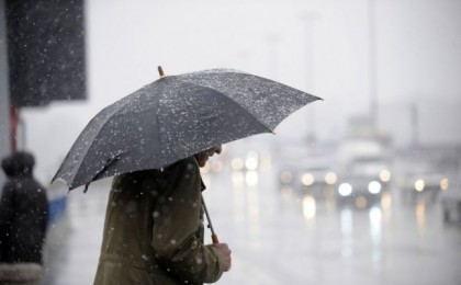 Precipitații mixte, luni seară, în Banat și Crișana