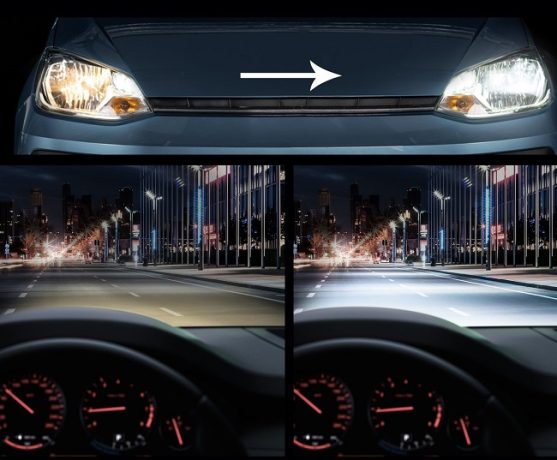 Șoferii pot înlocui becurile de la mașină cu unele LED, anunță RAR