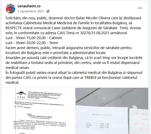 Doctorița de familie din Timiș care și-a bătut un pacient a avut un “comportament neadecvat” și față de cei trimiși să o controleze 2 Doctorița de familie din Timiș care și-a bătut un pacient a avut un “comportament neadecvat” și față de cei trimiși să o controleze