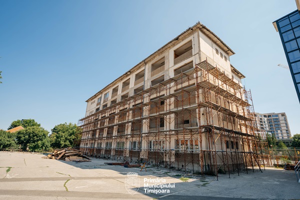 Au început lucrările la campusul Colegiului „Henri Coandă”