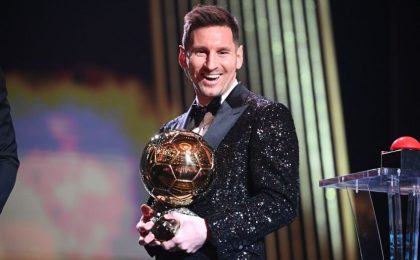 Lionel Messi, primul jucător al lui PSG care câștigă Balonul de Aur